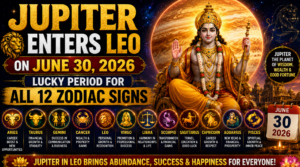 Jupiter Enters Leo on June 30, 2026