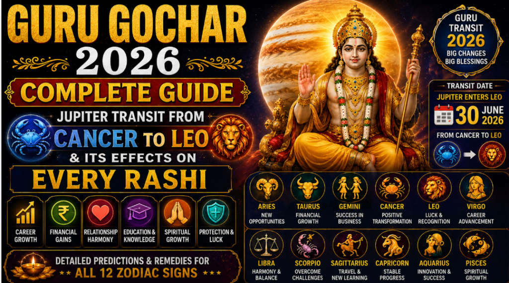 Guru Gochar 2026 Complete Guide