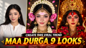 Maa Durga 9 Looks: Create the Viral Navratri AI Transformation Video
