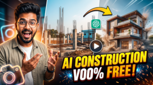 How to Create a Viral AI Construction Video of Your House or Café