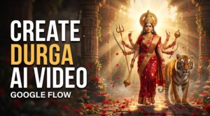 How to Create a Goddess Durga Walking AI Video in Google Flow