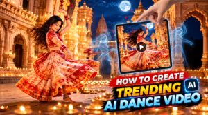 Trending AI Navaratri Dance